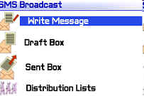 sms broadcast groups and management